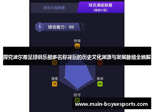 探究波尔蒂足球俱乐部多名称背后的历史文化渊源与发展脉络全貌解