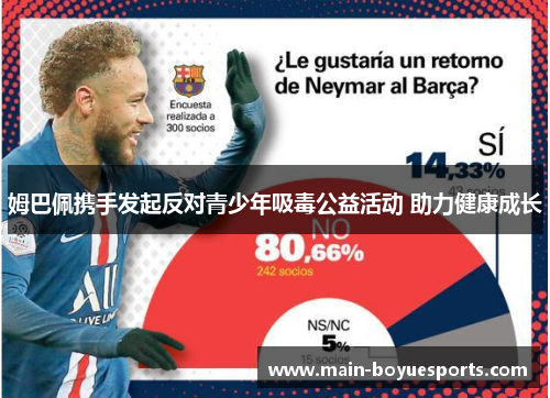 姆巴佩携手发起反对青少年吸毒公益活动 助力健康成长